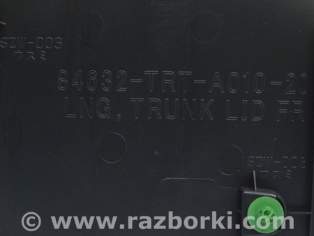 ФОТО Обшивка крышки багажника верхняя для Honda Clarity PHEV (04.2017-...) Одесса