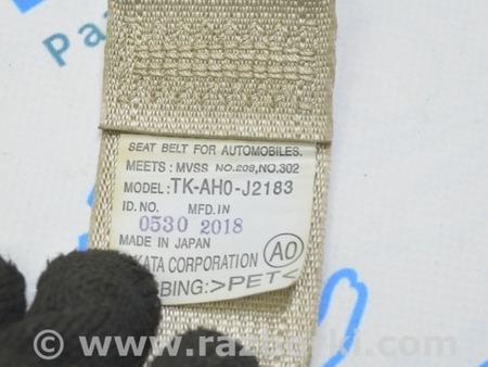 ФОТО Ремень безопасности задний левый для Honda Clarity PHEV (04.2017-...) Одесса