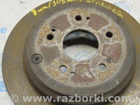 ФОТО Диск тормозной зад прав для Honda CR-V (07-11) Одесса