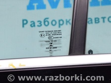 ФОТО Стекло двери треугольник зад лев для Infiniti QX30 (15-19) Одеса