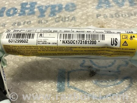 ФОТО Подушка безопасности airbag боковая шторка правая для Infiniti QX30 (15-19) Одесса