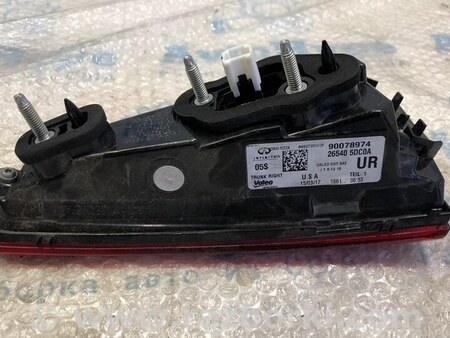 ФОТО Фонарь внутренний (крышка багажника) правый для Infiniti QX30 (15-19) Одесса