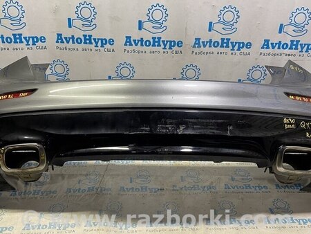 ФОТО Губа заднего бампера черн глянец для Infiniti QX30 (15-19) Одесса