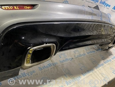 ФОТО Губа заднего бампера черн глянец для Infiniti QX30 (15-19) Одесса