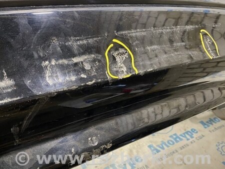 ФОТО Губа заднего бампера черн глянец для Infiniti QX30 (15-19) Одесса