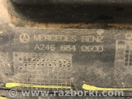 ФОТО Защита днища зад прав для Infiniti QX30 (15-19) Одесса