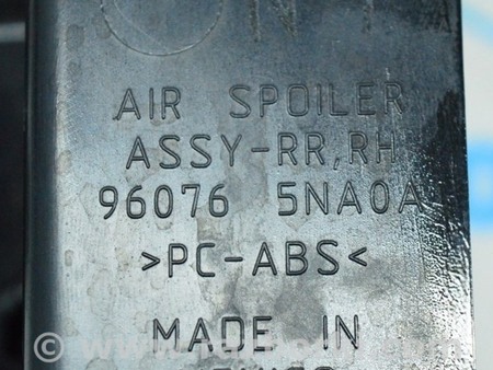 ФОТО Спойлер двери багажника прав для Infiniti QX50 Одесса