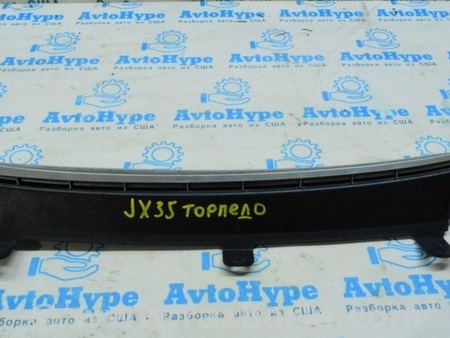 ФОТО Накладка торпедо прав над бордачком темное дерево для Infiniti QX50 Одесса