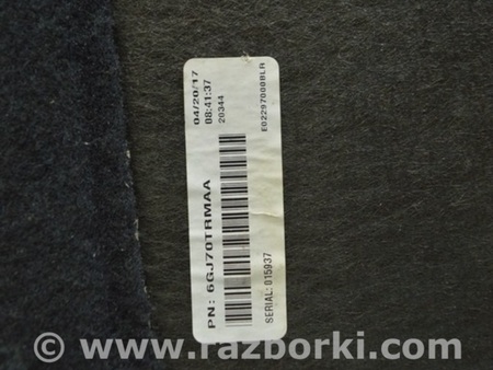 ФОТО Пол багажника для Jeep Compass (17-21) Одесса