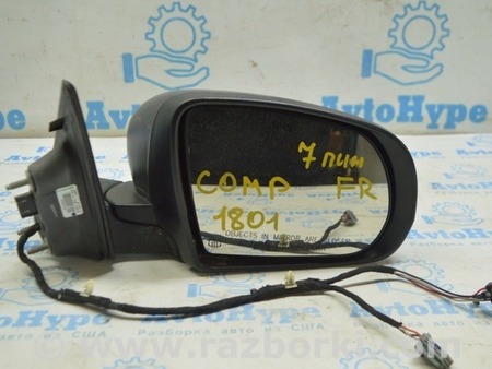 ФОТО Зеркало боковое правое для Jeep Compass (17-21) Одесса