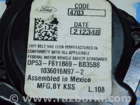 ФОТО Ремень безопасности зад лев для Lincoln MKZ II (12-16) Одесса