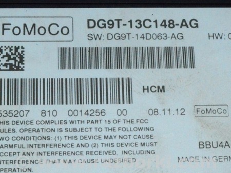 ФОТО Блок управления (корректор) фар для Lincoln MKZ II (12-16) Одесса