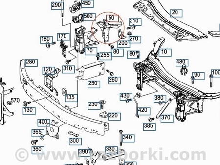 ФОТО Планка телевизора вертикальная Г образная прав для Mercedes-Benz GLC X253 Одесса