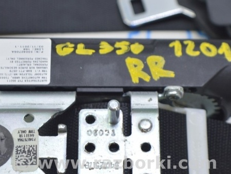 ФОТО Ремень безопасности зад прав для Mercedes-Benz GL-CLASS X164 (06-12) Одесса