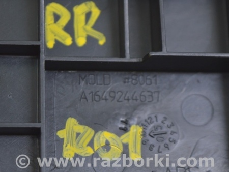 ФОТО Накладка сиденья 2 ряд зад прав для Mercedes-Benz GL-CLASS X164 (06-12) Одесса