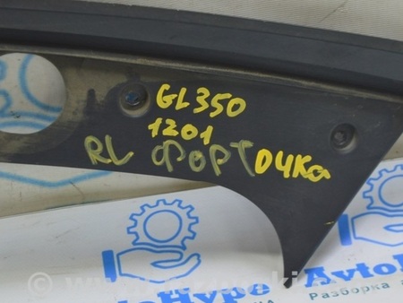 ФОТО Накладка боковой форточки задняя зад лев для Mercedes-Benz GL-CLASS X164 (06-12) Одесса