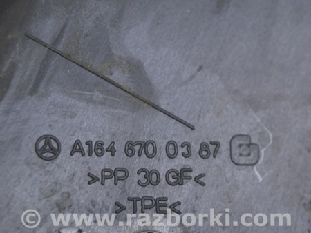 ФОТО Накладка боковой форточки задняя зад лев для Mercedes-Benz GL-CLASS X164 (06-12) Одесса