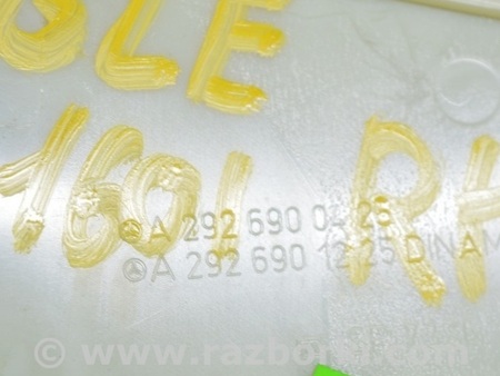 ФОТО Накладка центральной стойки верхняя (ремень) правая для Mercedes-Benz W292/C292 (GLE Coupe) Одесса