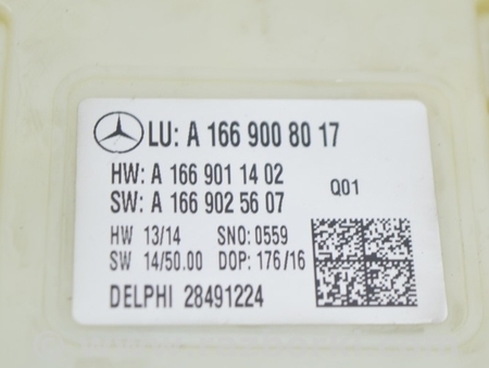 ФОТО SAM CONTROL MODULE для Mercedes-Benz W292/C292 (GLE Coupe) Одесса