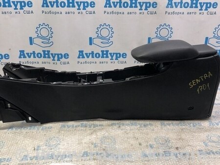 ФОТО Консоль центральная (подлокотник и подстаканники) для Nissan Sentra B17 (12-19) Одесса