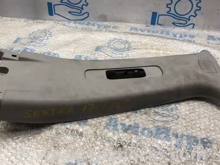 ФОТО Накладка центральной стойки верхняя (ремень) левая для Nissan Sentra B17 (12-19) Одесса