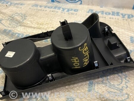 ФОТО Накладка центральной консоли с подстаканниками для Nissan Sentra B17 (12-19) Одесса