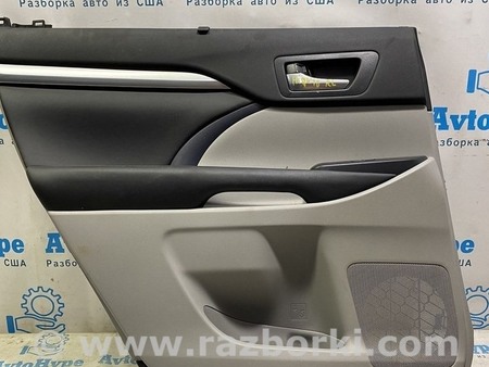 ФОТО Обшивка двери (карточка) зад лев для Toyota Highlander (13-19) Одесса