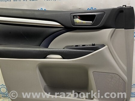 ФОТО Обшивка двери (карточка) перед лев для Toyota Highlander (13-19) Одесса