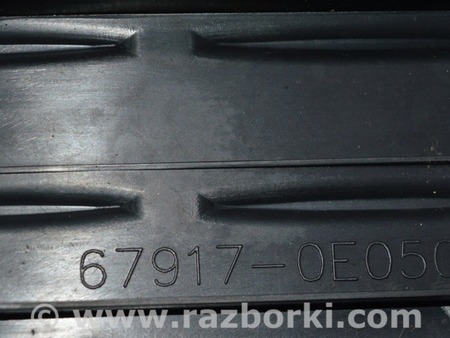 ФОТО Накладка порога задняя правая черн для Toyota Highlander (13-19) Одесса