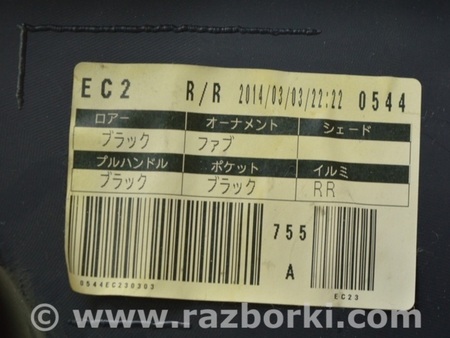 ФОТО Обшивка двери (карточка) зад прав для Toyota Camry 50 XV50 (11-14) Одеса