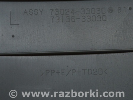 ФОТО Накладка центральной стойки верхняя (ремень) для Toyota Camry 50 XV50 (11-14) Одеса