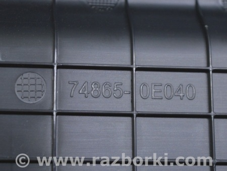 ФОТО Накладка багажника черн для Toyota Highlander (2019-) Одесса