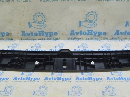 ФОТО Накладка проема багажника черная для Toyota Highlander (2019-) Одесса