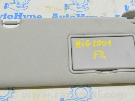 ФОТО Козырек правый серый для Toyota Highlander (2019-) Одесса