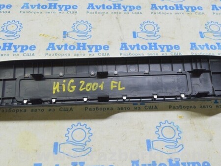 ФОТО Накладка порога передняя левая черная для Toyota Highlander (2019-) Одесса