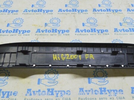 ФОТО Накладка порога передняя правая черная для Toyota Highlander (2019-) Одесса