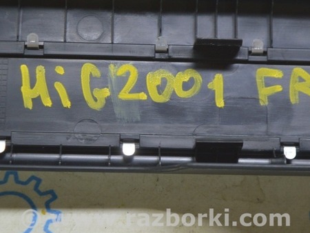 ФОТО Накладка порога передняя правая черная для Toyota Highlander (2019-) Одесса