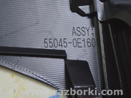 ФОТО Накладка колени водителя черная для Toyota Highlander (2019-) Одесса