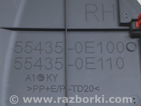 ФОТО Накладка передней панели боковая правая для Toyota Highlander (2019-) Одесса