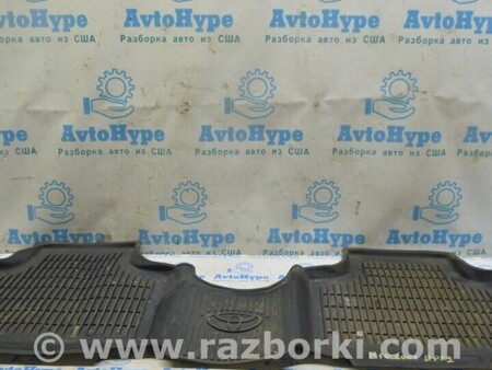 ФОТО Комплект ковриков салона резина черный для Toyota Highlander (2019-) Одесса