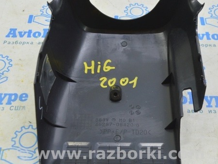 ФОТО Обрамление рулевой колонки нижняя черн для Toyota Highlander (2019-) Одесса