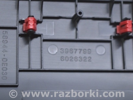 ФОТО Накладка центральной консоли задняя верхняя для Toyota Highlander (2019-) Одесса