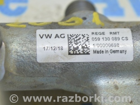 ФОТО Топливная рейка левая с датчиком для Volkswagen Touareg (18-...) Одесса