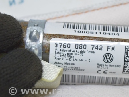 ФОТО Подушка безопасности airbag боковая шторка для Volkswagen Touareg (18-...) Одесса