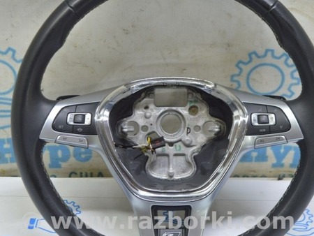 ФОТО Накладка руля хром RLine PGX для Volkswagen Touareg (18-...) Одесса