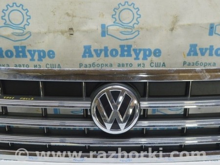 ФОТО Решетка радиатора grill R-line для Volkswagen Touareg (18-...) Одесса