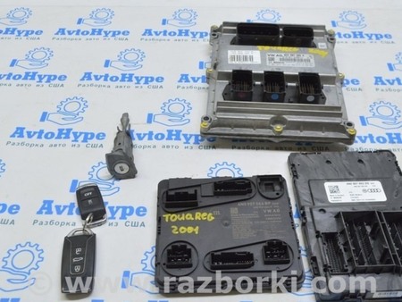 ФОТО Комплект BCM+BCU+ECU+ключ+личинка для Volkswagen Touareg (18-...) Одесса