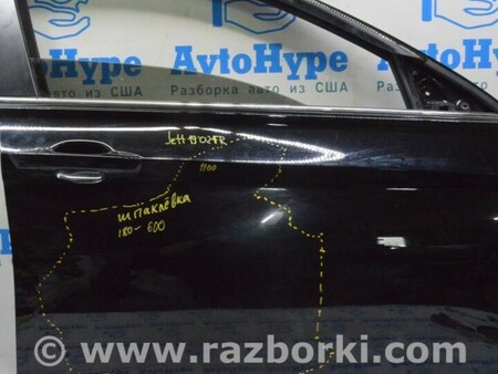 ФОТО Дверь голая перед прав черная для Volkswagen Jetta USA (2018-) Одесса