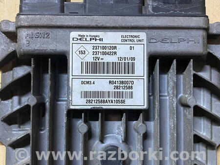 ФОТО Коплект ЕБУ блок управління для Renault Megane 3 (08-16) Костопіль