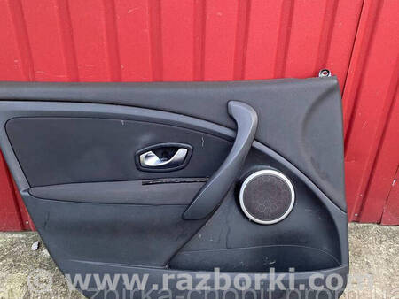 ФОТО Карта передних левых дверей для Renault Megane 3 (08-16) Костопіль